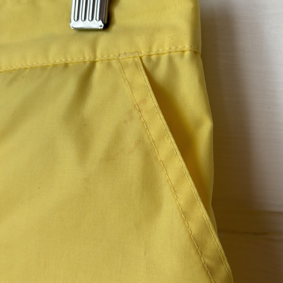VINTAGE WEEDS YELLOW SHORT BEACH SHORTS - Picture 10 of 10